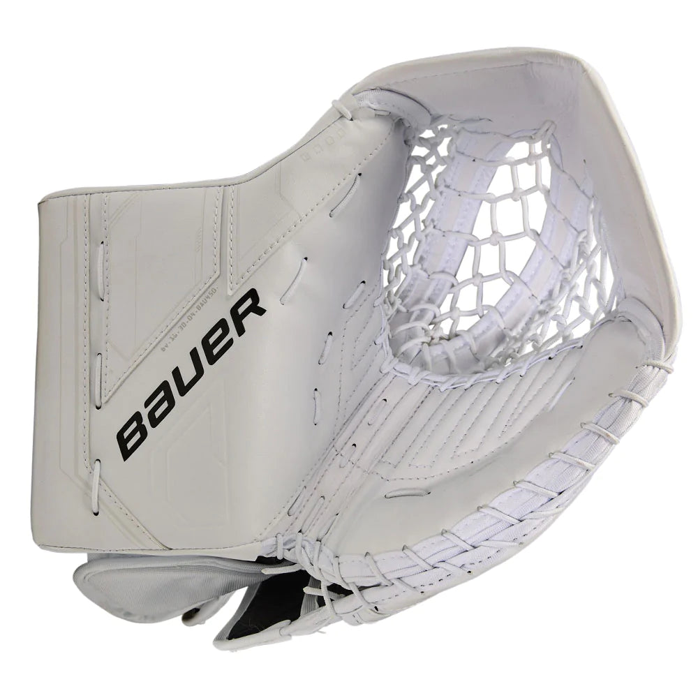 Bauer Supreme M5 Pro Intermediate Catcher - White