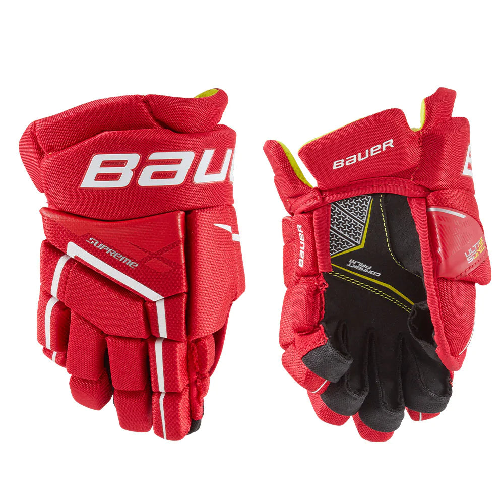 Bauer Supreme Ultra Sonic Youth Hockey Gloves