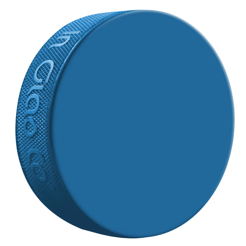 Inglasco Blue Practice Hockey Puck