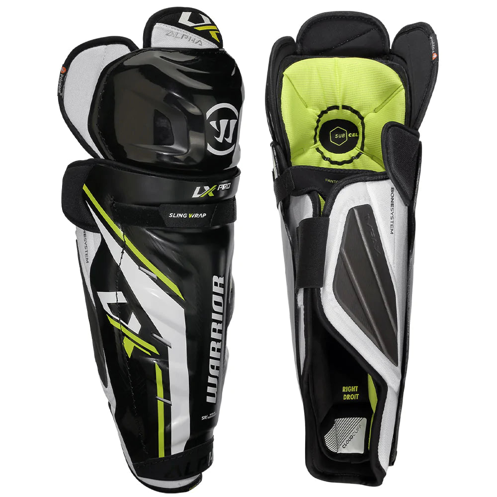 Warrior Alpha Lx Pro Junior Hockey Shin Pads